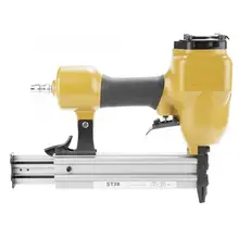 Мебельный степлер ST38 пневматический гвоздепистолет Воздушный Пневматический гвоздец степлер мощный строительный степлер инструмент гвоздь пистолет