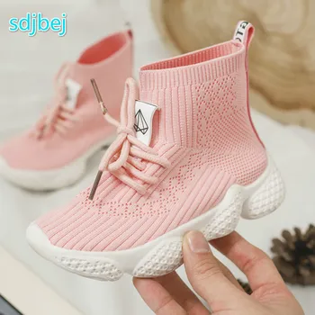 

Children's Sports Shoes 2019 Spring Socks Shoes New Boys And Girls Shoes Breathable Casual Shoes Tenis Infantil Kids Sneakers