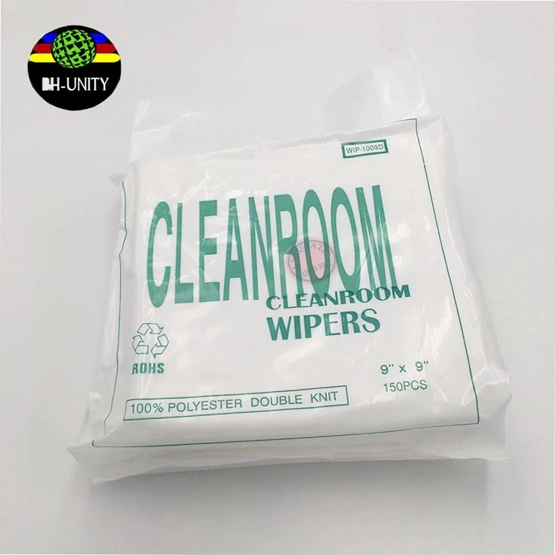 

150pcs/pack 9*9 clean cloth Printhead Cleaning Cleanroom Wipers Printer Spare Parts