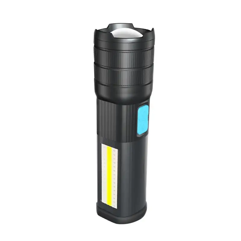 

Super Bright COB Led Flashlights Rechargeable Multifunctional Waterproof Mini Flashlight T6 LED Torch Outdoor Camping Light