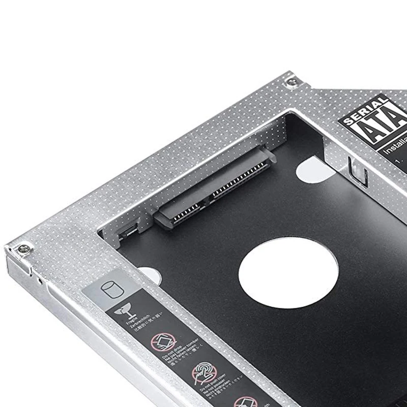 2nd dysk twardy dysk SSD Caddy taca zamiennik dla Lenovo Thinkpad T420 T430 T510 T520 T530 W510 W520 W530, wewnętrzny Laptop CD/