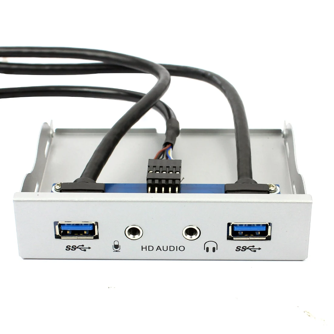 19Pin+ 9Pin 2 Порты и разъёмы usb-хаб USB 3,0 HD аудио Панель Combo кронштейн адаптер для рабочего внутренний 3," FDD Floppy Bay