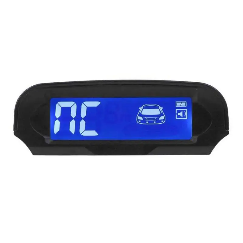 

Solar Power Wireless LCD Car Parking Sensor Kit Auto Reversing Backup Radar Detector Assistance System With 4 Sensors