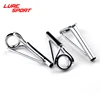 LureSport 3pcs Heavy Duty rollers Top Guide Silver frame Boat rod reel guide  Rod Building component Repair DIY Accessory ► Photo 3/4