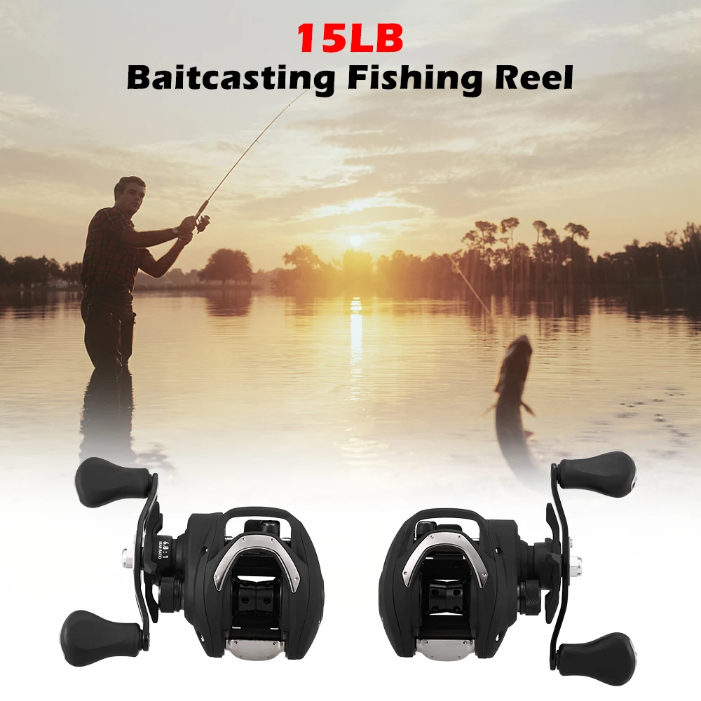 

DAIWA CC80 Baitcasting Fishing Reel 7kg Power Super Lightweight 6.8:1 Bait Casting Fishing Reel One-way Clutch Magnetic Brake
