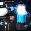 Solar Power Lamp Flashlight USB Port Camping Tent Light Outdoor Portable Hanging Lamp LED Lantern Hiking Emergencies Light 1