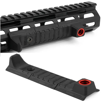 

Magorui MLOK Hand Stop for M-LOK Attachment System Fit M-Lok Free Float Handguard eMag Pul Plastic Rail Cover