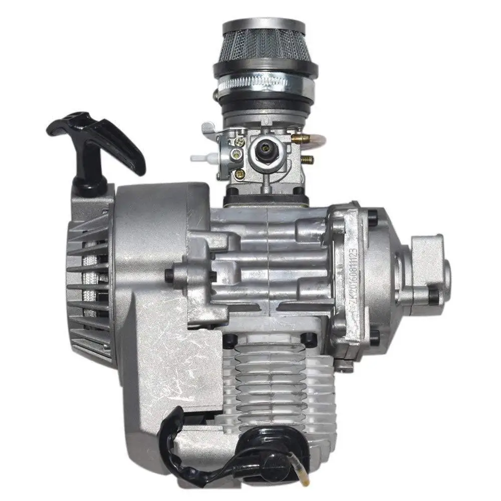 49cc motor 2 Stroke Pull Start Engine motorcycle Transmission Engine Mini Pocket PIT Quad Dirt Bike ATV 4 Wheel Accessories