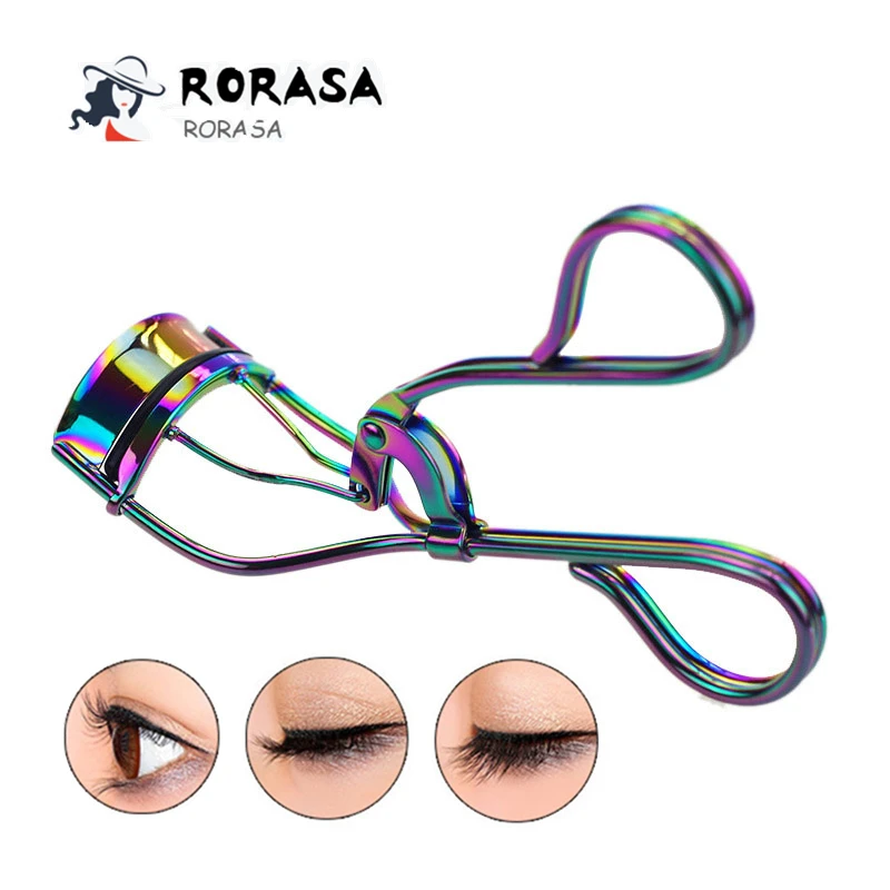

1Pcs Protable Eyelashes Curler Tweezer Curling Eye Lashes Clip Professional Eyelashes Maker Cosmetic Beauty Makeup Tool