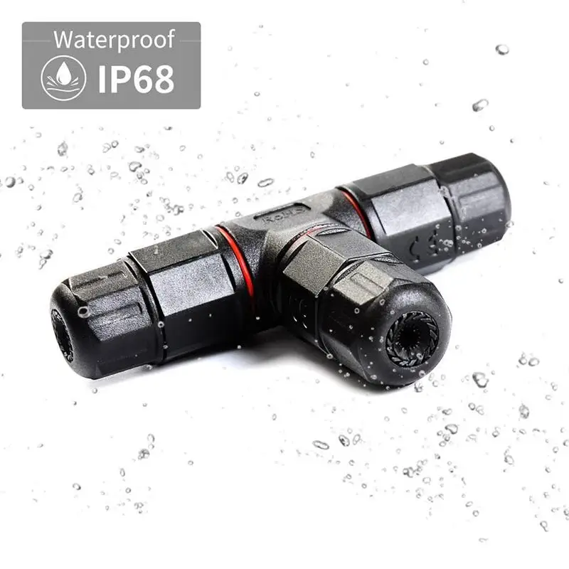 

1pcs Waterproof Connector 3 Pin IP67 250V 20a Electrical Wire Cable Sealed Retardant Junction Boxes Terminal