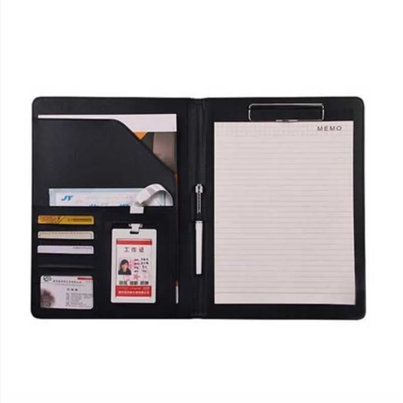 

Free shipping A4 multi-function business office dedicated folder sales manager clip/signing this contract carpetas pasta escolar