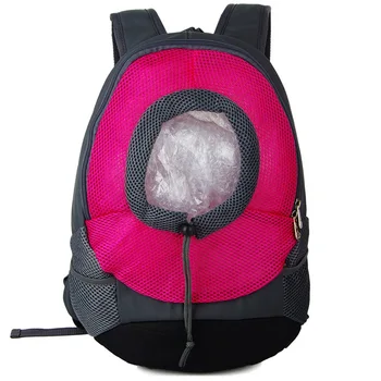 

Portable Carrier Bag Cat Carrying Backpack Travel Breathable Summer Mesh Backpack Head Out Dog Bag Puppy Small Animal E