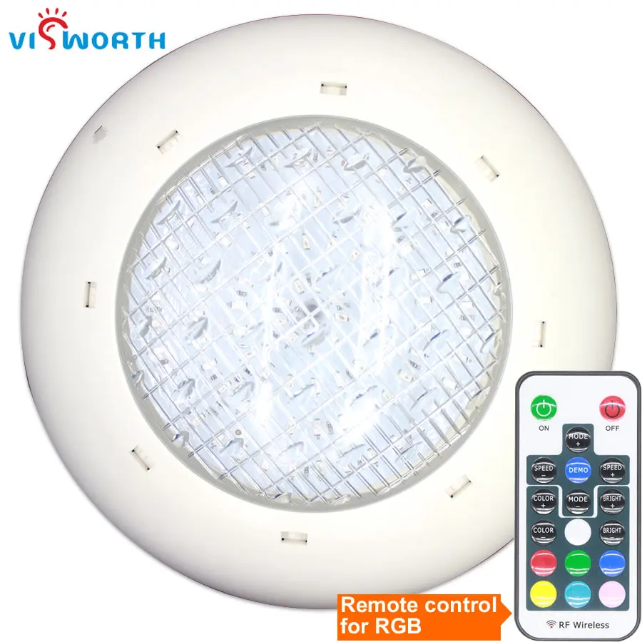 Светодиодная лампа для бассейна 12 В 24 Вт 36 IP68 водостойсветодиодный|led bulb|led lampcold