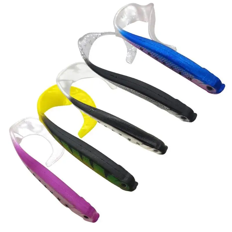

4pcs Wobbler Fishing Lure Soft Bait 11.9cm 6g Leurre Souple Shad Iscas Curly Tail Grub Artificial Bait Minnow Carp Fishing Bait