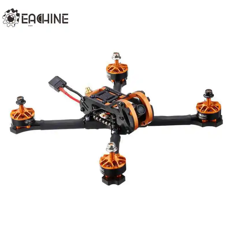 

Upgrade 2019 Eachine Tryo109 210mm DIY 5 Inch FPV Racing Drone PNP w/ F4 30A 600mW VTX Caddx Turbo Eos2 1200TVL Camera