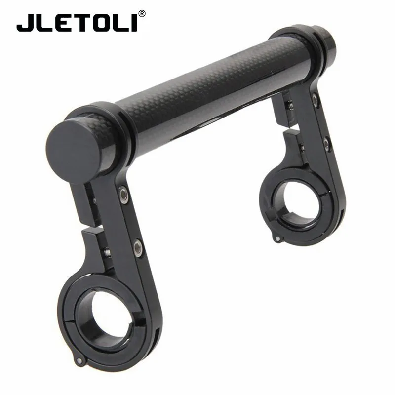 

JLETOLI Bicycle Racks MTB Handlebar Extended Bracket Bar Computer Phone Holder Bike Alloy Multifunctional Support Extender
