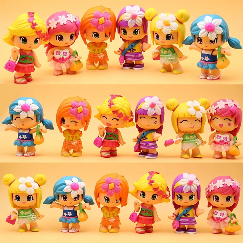 

1-30Pcs/Lot Lovely Boneca Pinypon Scented Dolls Toys Detachable Kids Action Toy Figures Fashion Girl Doll Toys Birthday Gifts