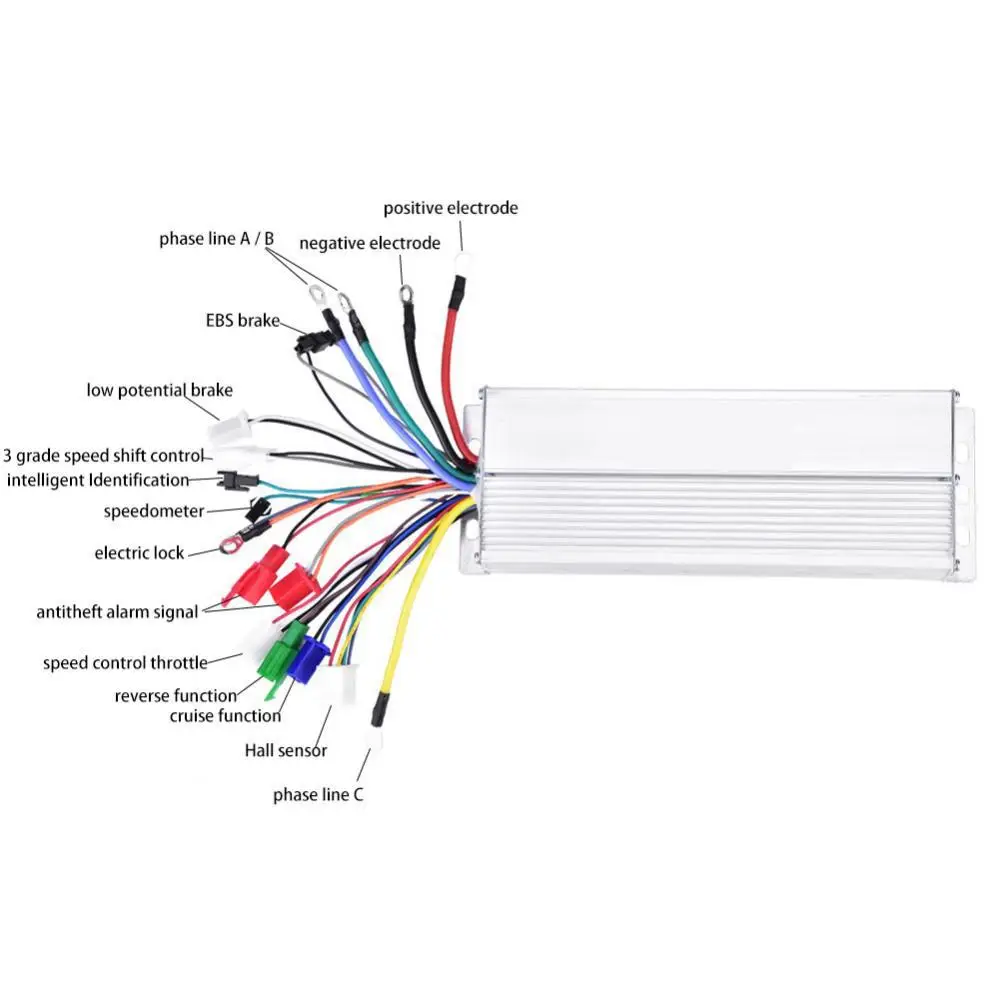 Sale 60V 1500W 18 Tube Brushless Electric Bicycle Controller for Electric Vehicle Scooter Motor E-bike DIY Conversion Parts 1 Sale 60V 1500W 18 Tube Brushless Electric Bicycle Controller for Electric Vehicle Scooter Motor E-bike DIY Conversion Parts 1