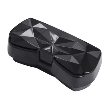 

Universal Black Car Sunglasses Box Sun Shade Sunshade Window Visor Holder Clip Acrylic