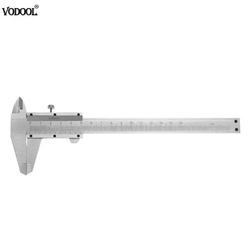 150mm Carbon Stainless Steel Vernier Caliper Micrometer Gauge Inch Range Tools