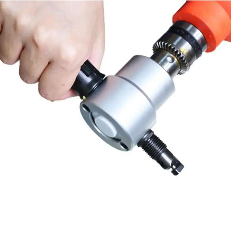 

Double Head Metal Plate Cutter Nibbler Saw Metal Cutting Drill Attachment