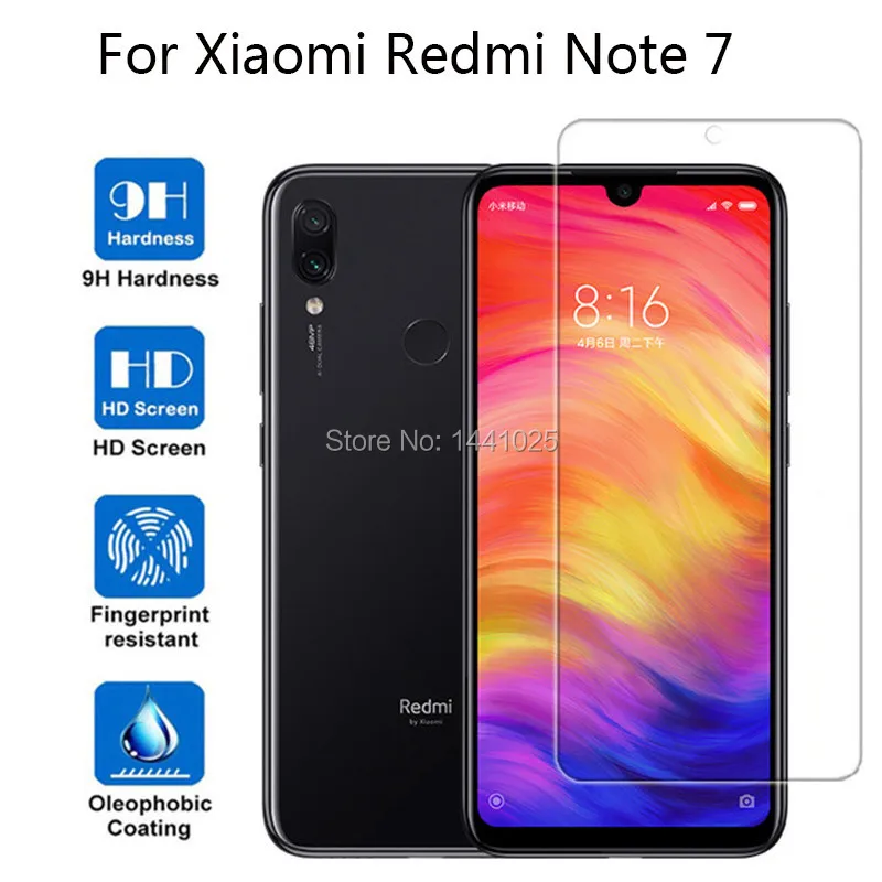 

Tempered Glass Film For Xiaomi Redmi Note 7 Screen Protectors tempered class 9H 2.5D for Xiaomi Redmi Note 7 Screen Protector