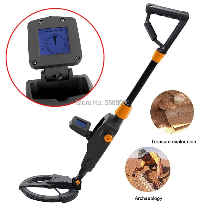 

Handheld Metal Detector MD1008A Children Detector Waterproof Search Coil for Kid Underground Metal Detector Kid Gift Toy