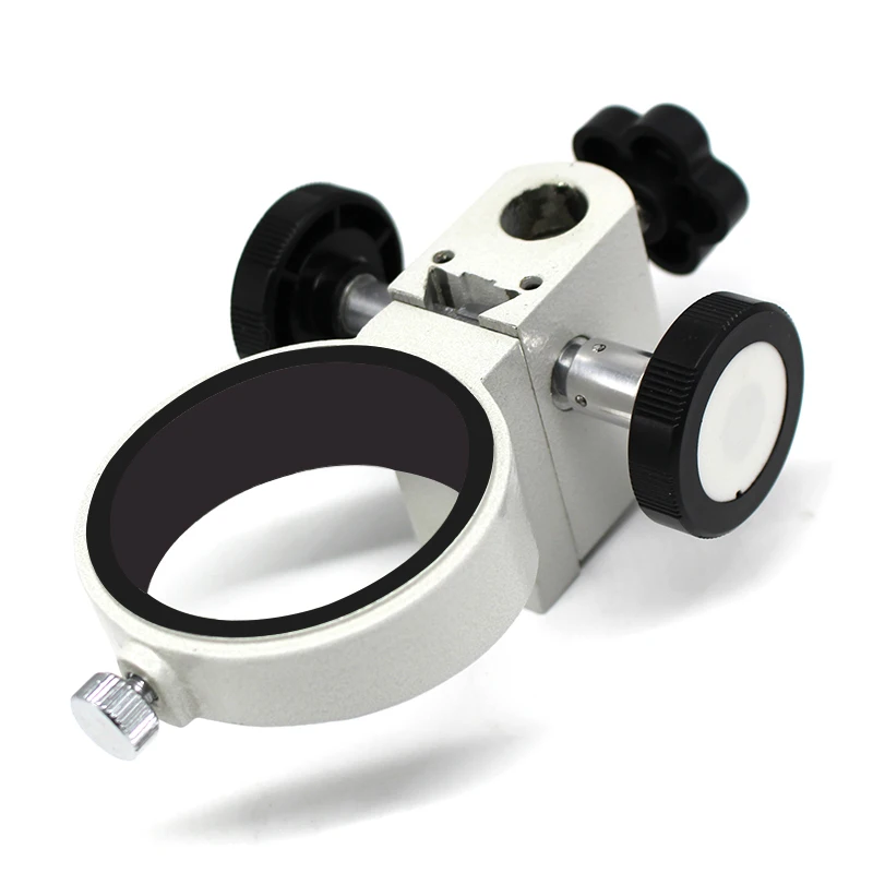 Stereo Microscope Adjustment Focus Arm Holder E Arm Head Holder Ring Arbor Stand Bracket Diameter 52 mm Microscope Accessories