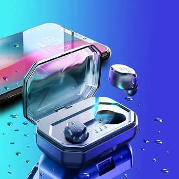 

Wireless Earphones Sport Bluetooth 5.0 Earbuds TWS Noise Canceling Earphones Super Battery Life 3000 MAh For Iphone Xiaomi