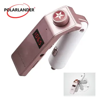 

Portable Bluetooth MP3 Player Car Kit FM Transmitter Hands Free Mp3 Player Modulator with LED Display