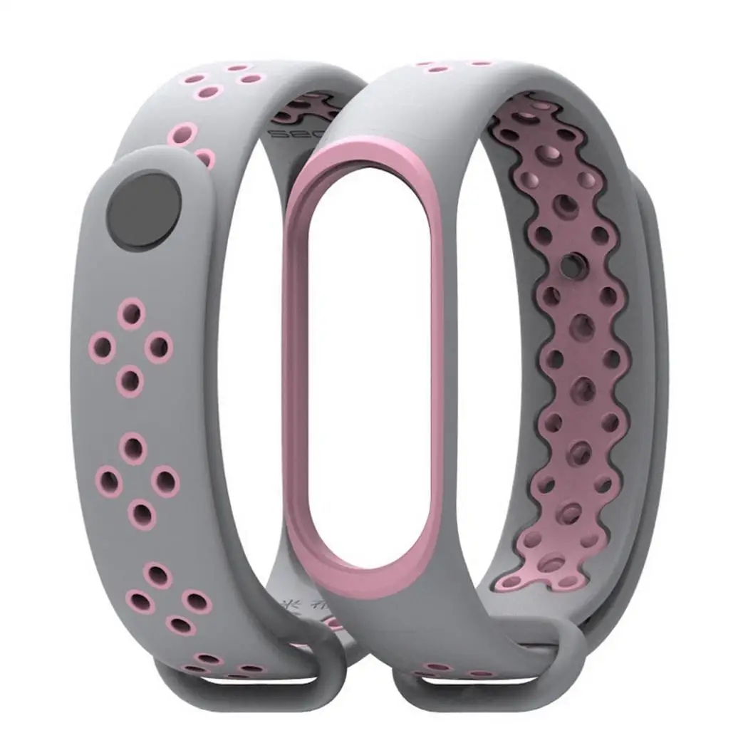 Спортивный ремешок Mi Band 3 для Xiaomi mi band спортивный силиконовый браслет xiaomi смарт