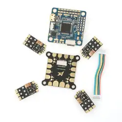 Новые 2019 Airbot F4 V6 Полет контроллер Furling32 мини 45A Blheli_32 бесщеточный ESC и PDBFor RC модели запасные части DIY Асса