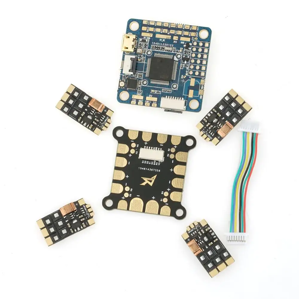 

Newest 2019 Airbot F4 V6 Flight Controller Furling32 mini 45A Blheli_32 Brushless ESC & PDBFor RC Models Spare Part DIY Accs