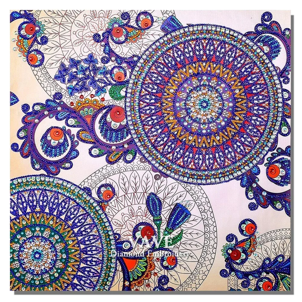 

SepYue 5D Diamond Painting Full Square Diamond Embroidery Cross Stitch Rhinestone Pictures Diamond Mosaic Needlework Mandala DP