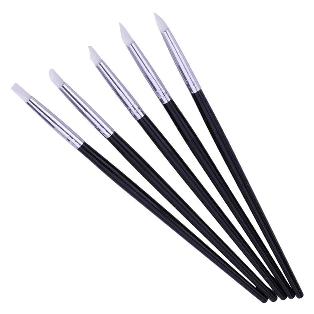 Набор силиконовых кистей. Силиконовые кисти для моделирования. Силиконовые кисти для растушевки. Силиконовые стеки для полимерной глины. Стеки для лепки силиконовые купить.