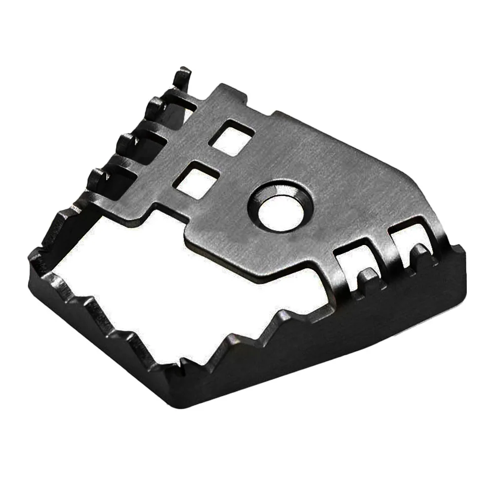 Black and White Motorcycle Motorbike Rear Brake Pedal Extension Lever