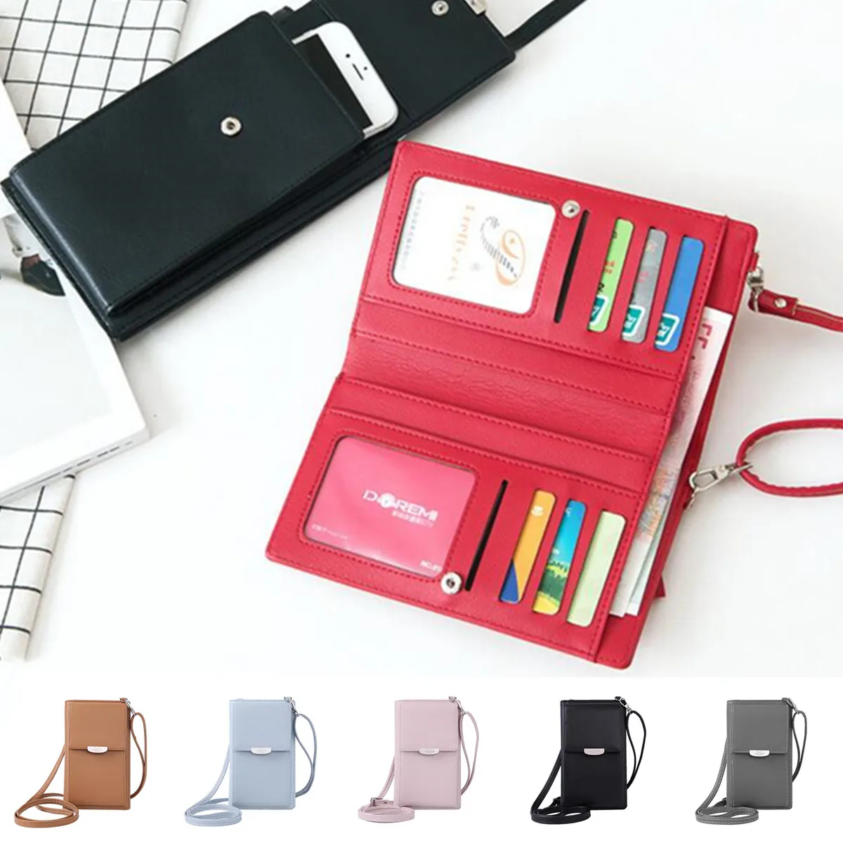 

Small Hand Bags Feminine Bolsas Mini Crossbody Shoulder Bag For Women Multi-functional Cell Phone Purses Female Messenger Bag
