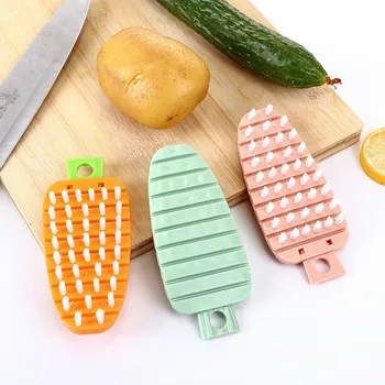 

1PC Cooking Concepts Kitchen Fruit And Vegetable Brush Veggie Scrubber Multi-colors Cleaning Brushs