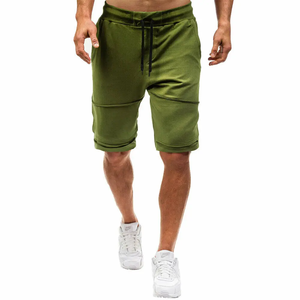 Для Мужчин's Рубашки домашние эластичная кулиска на талии Shortpants Фитнес Спортивная одежда для бега шорты для тренировок мужские летние шлепанцы