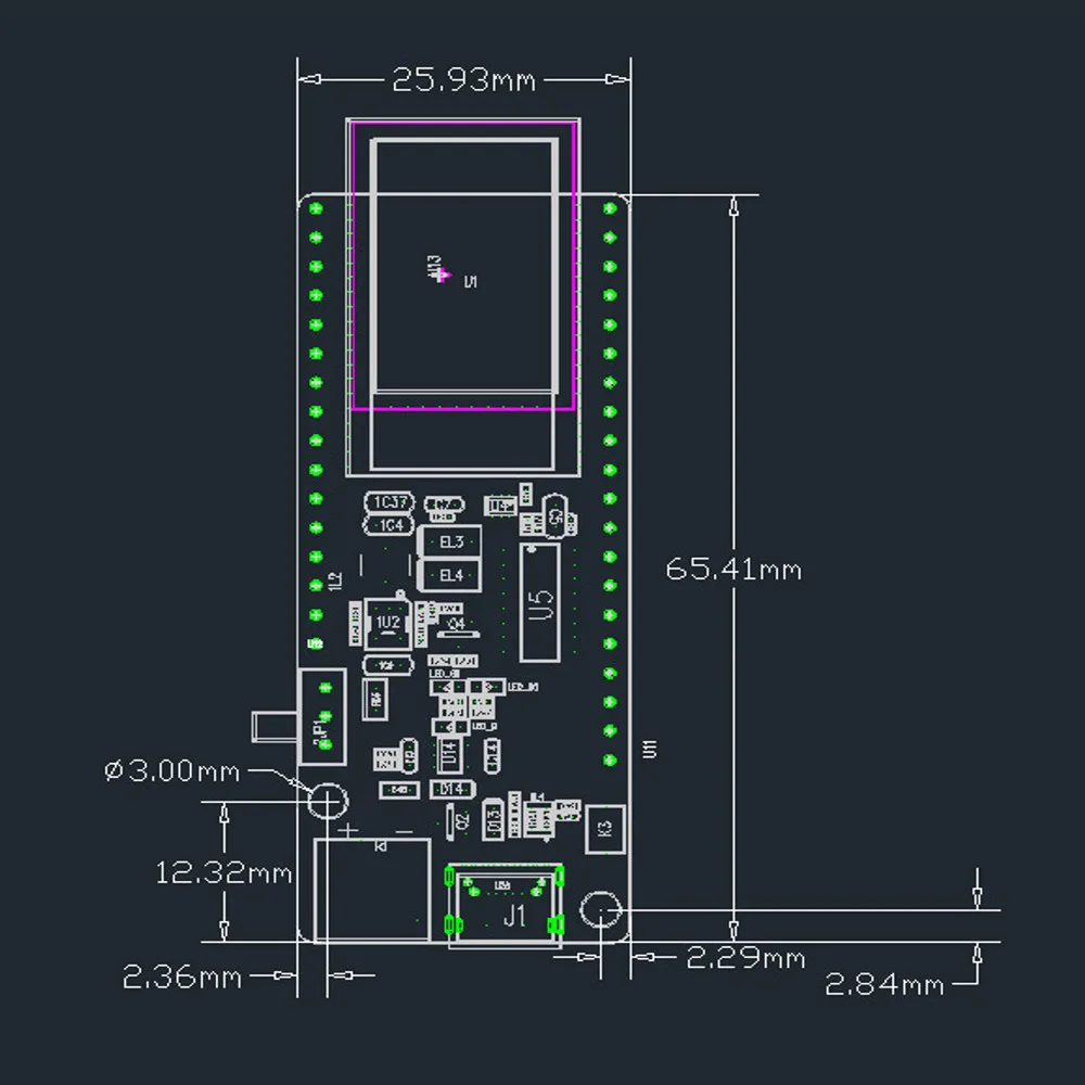 LEORY 3,3 В ESP32 WiFi bluetooth модуль 4 МБ макетная плата на основе ESP32-WROVER-B type-C