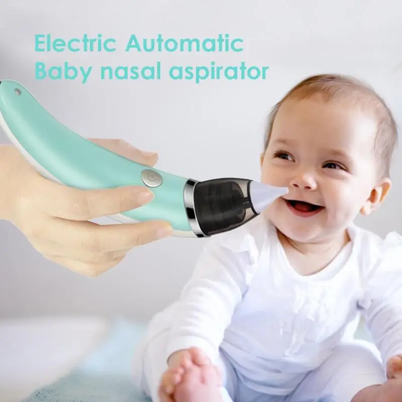 

Baby Nasal Aspirator Electric Nose Cleaner Sniffling Equipment Safe Hygienic Nose Snot Cleaner For Newborn Infant Toddler