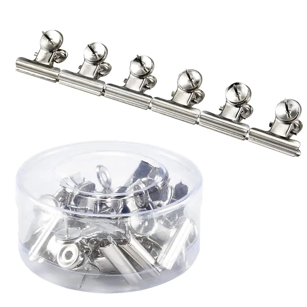 20 Pieces Push Pins Clips Tacks Clips Thumb Clips Wall Clips with Pins