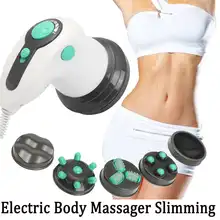 Электрический массажер для тела, для похудения, Антицеллюлитный Массажный Аппарат для женщин, для всего тела, для похудения, профессиональные косметические инструменты, рулон