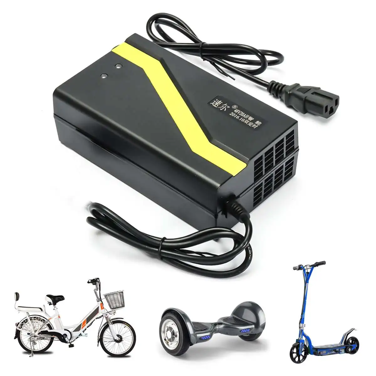 

48V 1.8-5A Lead Acid Battery Charger Ebike Scooter Electric Bike Bicycle