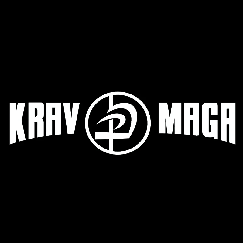 For Krav Maga Decal Sticker Combat Israel Defence Force Car Trunk Vinyl Die Cut Vinyl Decal Bumper Sticker Car Styling