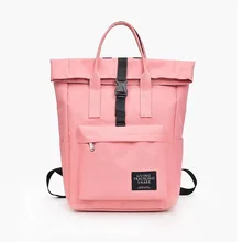 Женский рюкзак большой емкости Повседневный стиль водонепроницаемый школьная сумка