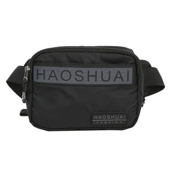 

High Quality Men Nylon Hip Bum Chest Waist Bags Money Pouch Sling Crossbody Multi-Purpose Fashion Male Fanny Belt Pack New