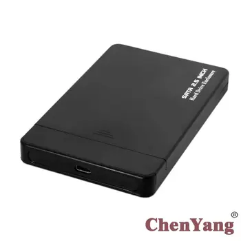 

10pcs/lot USB-C Type-C to 2.5 Inch SATA SSD HDD External Hard Disk Enclosure for Laptop & PC