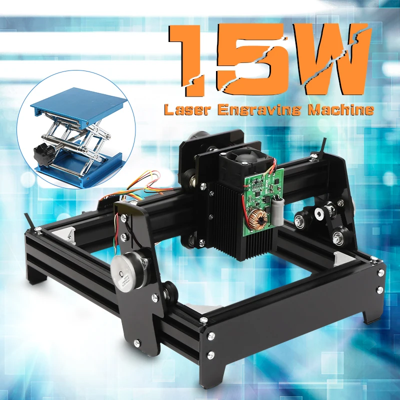 15W Laser AS 5 USB Desktop 15000mW CNC Laser Engraver DIY Marking