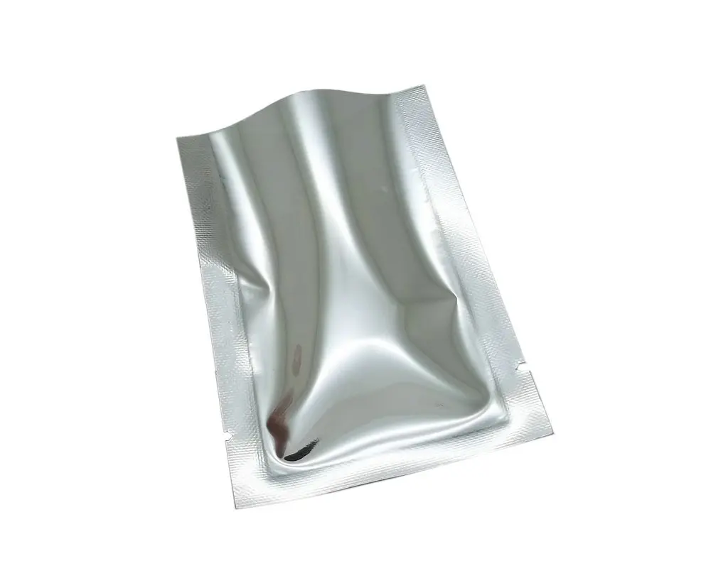 

500pcs/lot 5*7cm Open Top Aluminium Foil Plastic Pack Heat Seal Bag Food Storage Vacuum Pouches Heat Seal Packaging Bags